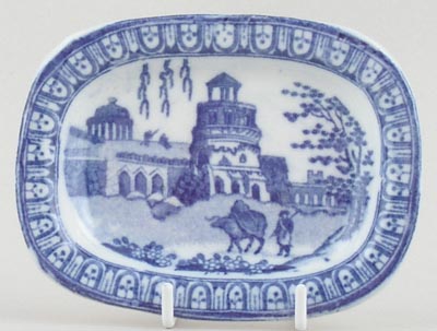 Toy Meat Dish or Platter c1825